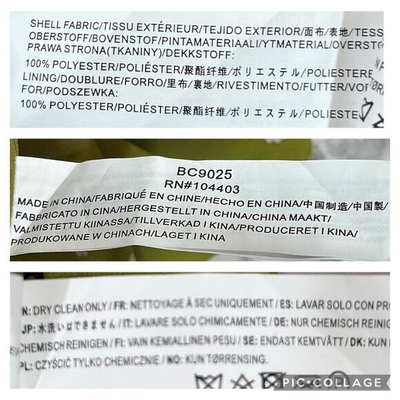 J.O.A. Kiwi Jumpsuit M Sheer Semi Lined Floral Summer Coastal Vacation Resort - Picture 9 of 11